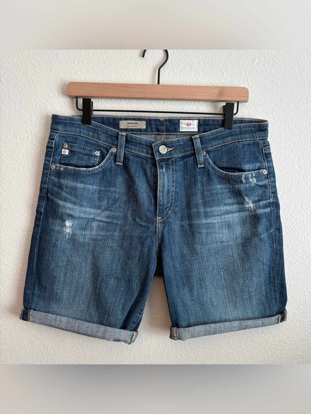 AG Bermuda Denim Shorts